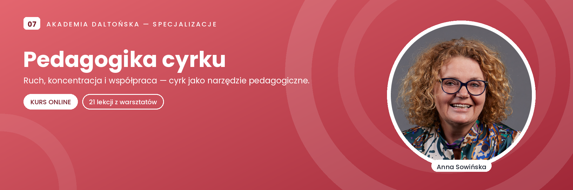 Kurs Pedagogika cyrku – warsztaty nagrane na żywo