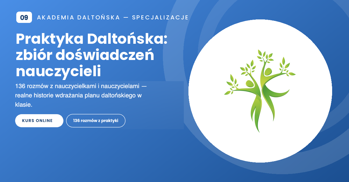 Praktyka Daltońska: zbiór doświadczeń nauczycieli