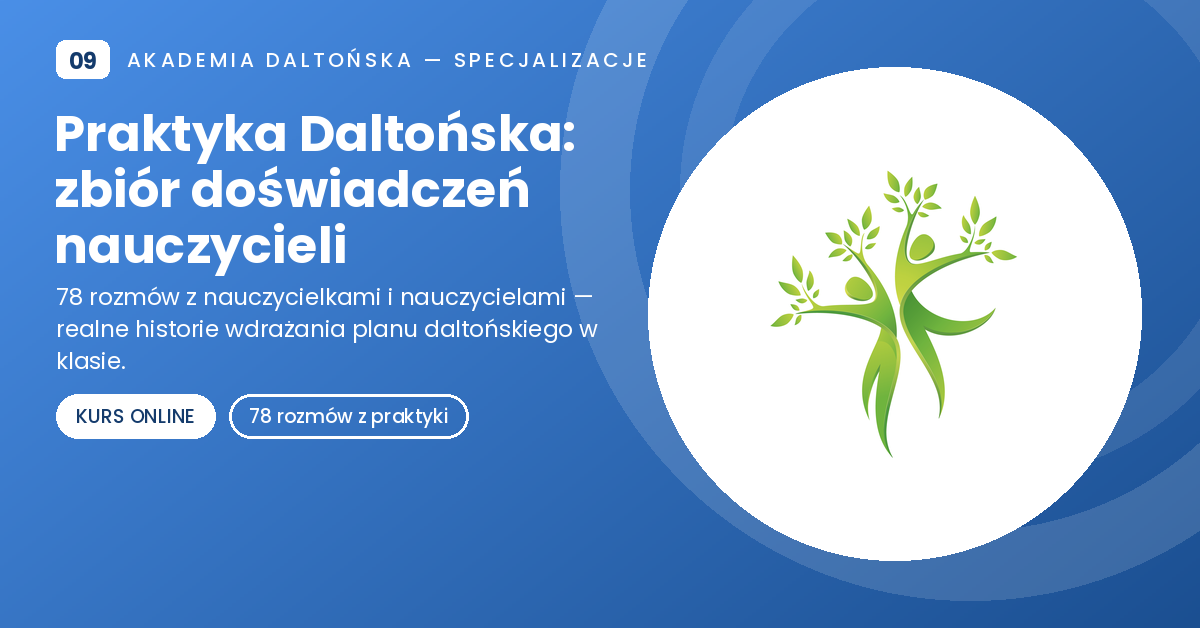 Praktyka Daltońska: zbiór doświadczeń nauczycieli